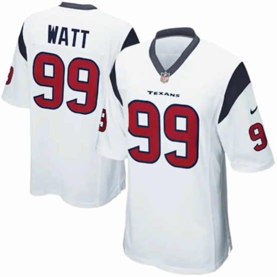 Youth JJ Watt White Player Limited Team Jersey