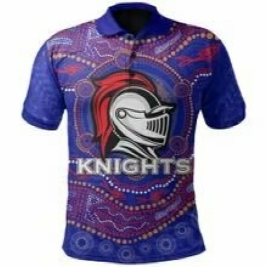 Newcastle Knights 2021 Mens Football Polo Shirt
