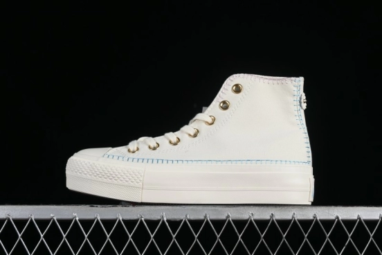 Converse All Star Lift Stitch Daisy Vulcanized Canvas Sneakers - A08731C