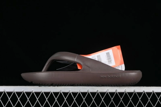 New Balance NB x TAW&TOE Co-branded Brown Ultra-Soft Cloud Cushion Beach Sandals Flip Flops - SD5601GMU