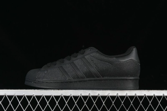 Adidas Superstar EG4961 Black Star Shell Toe Casual Sneakers - EG4961