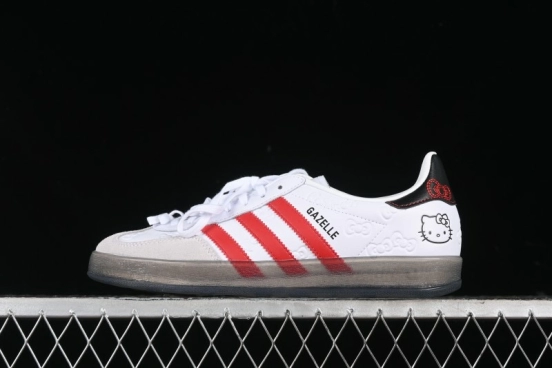 Adidas Originals Gazelle Indoor II Retro Casual Slip-Resistant Wear-Resistant Low-Top Sneakers - II0013