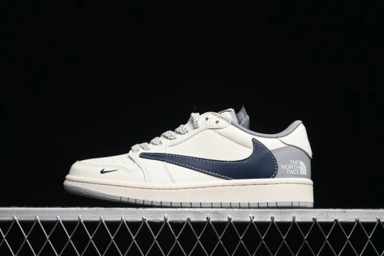 Nike Travis Scott x Fragment Design x Air Jordan 1 Low OG SP AJ1 Low Top Casual Sneakers - XS3086-002