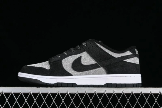 Nike SB Dunk Low Black Starry Sky Anniversary Custom Low-Top Casual Skate Shoes - LW1818-101