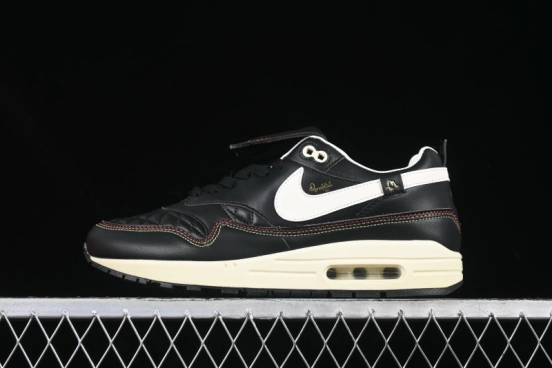 Nike Air Max 1 Retro Running Shoes with Half-Sole Air Cushion - 315352-271