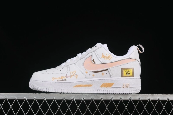 Nike Air Force 1'07 Low SpongeBob SquarePants Casual Sneakers - FB8971-070