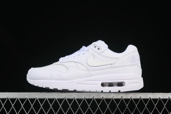 Nike Air Max 1 Retro Running Shoes with Half-Sole Air Cushion - HF8813-100