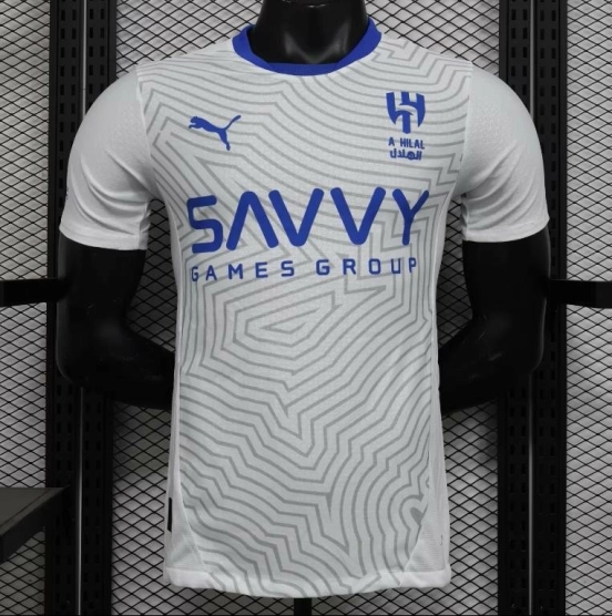 Player Version 24/25 Al-Hilal Away White Jersey