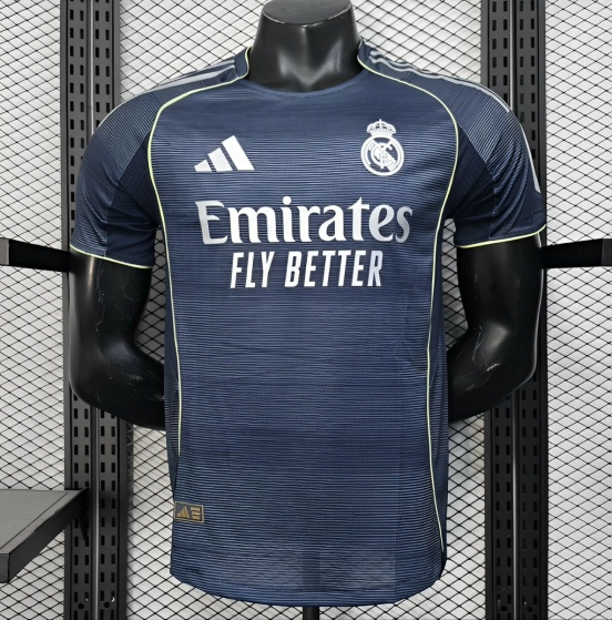 Player Version 25/26 Real Madrid Away Jersey