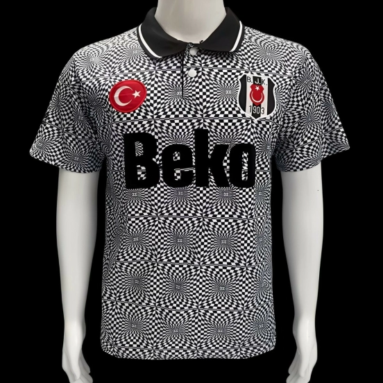 Retro 91/92 Besiktas Home Jersey
